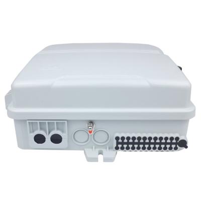 China 16 Modelo de división de núcleo Caja de terminación de fibra óptica Conector SC IP65 a prueba de agua en venta