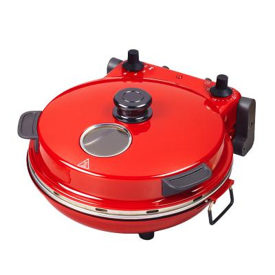 China Hot sale  round muti-fuction mobile home use pizza pan and outdoor portable electric pizza maker for sale