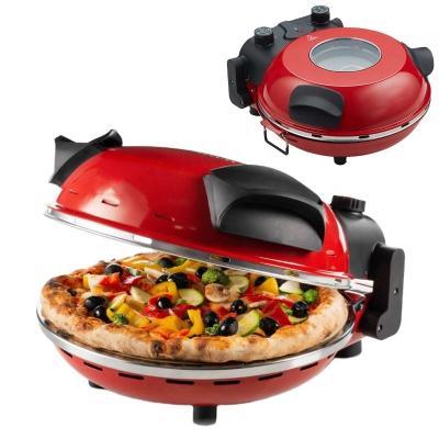 China Electric Pizza Maker with Special Stone for Baking Pizza 1200 W Pizza Oven for sale