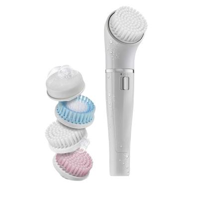 China Personalized Multi Functional Electric Massaging Facial Cleanser Deep Cleansing Facial Brush for sale