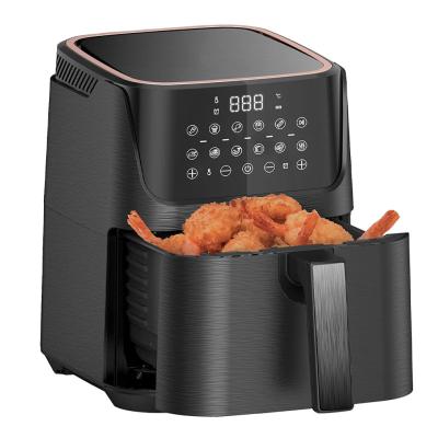 China Commercial Grade Dual Air Fryer Home Used No Stick No Oil 5.5L for sale