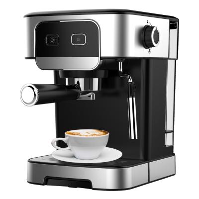 China Multifunctional 15 Bar Smart Coffee Machine With Milk Frother for sale