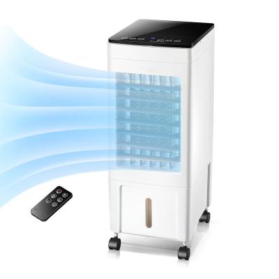 China 4 en 1 pantalla LED Ventiladores eléctricos para el hogar Ventiladores de enfriamiento de agua en venta
