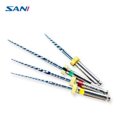 China Flexible Endo Treatment File Systems Dental Root Canal Therapy Files Niti Rotary Files for sale