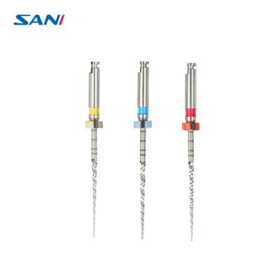 China Flexible Taper Rotary Endo Files , 6pcs/Pack Rotary Endodontic Instruments for sale