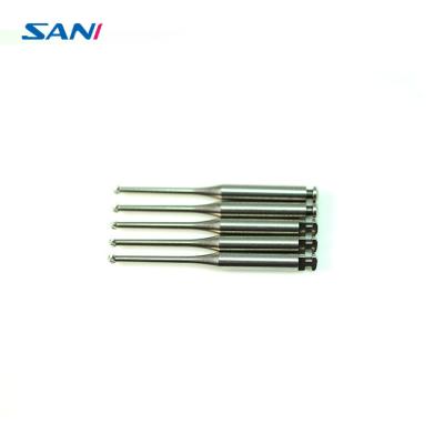 China OEM 5pieces/Box 8mm Endodontic Dental Diamond Burs Stainless Steel for sale