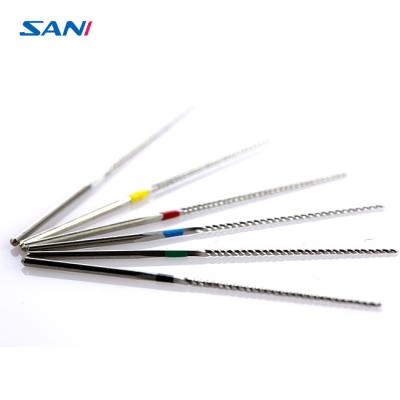 China Stainless Steel 6pcs/Box Rotary Dental Endo Files Engine Use for sale