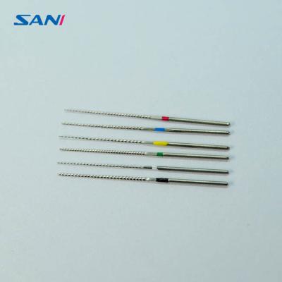 China Stainless Steel Dental Endodontic Files , 6pcs/Pack U File Endo for sale