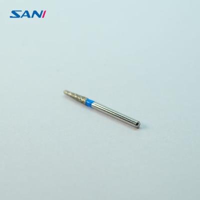 China Dental Consumables Handpiece Diamond Bur High Hardness High Speed for sale
