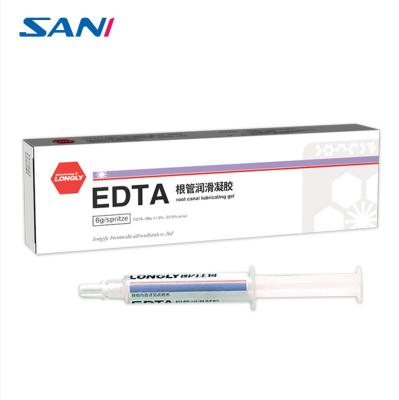 China Dental 6g/branch EDTA Root Canal Gel High Efficiency Lubricant for sale