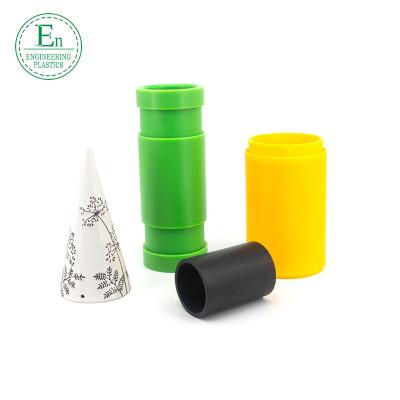 China Black White Color Plastic Nylon Sleeve Bushing For Beverage Industry for sale