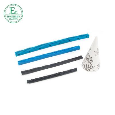 China OEM Straight Helical Teeth CNC Gear Rack Flexible Plastic Linear Gear Rack Strip for sale