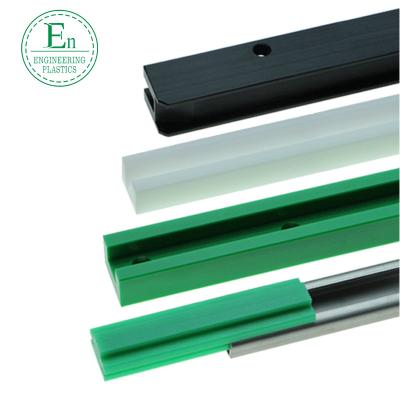 China POM Precision Plastic CNC Machining Chain Rail Guide Polyethylene Slide for sale
