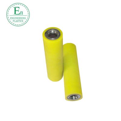 China PA66 Polyurethane General Engineering Plastics PU Rubber Roller for sale