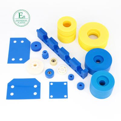 China Pom Hdpe CNC Nylon Machining Slider Chain And Nylon Components for sale