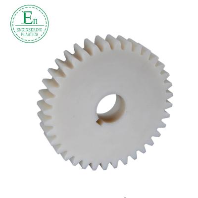China Cnc Nylon Cutting Polyamide Machining Milling Plastic Nylon Gear for sale