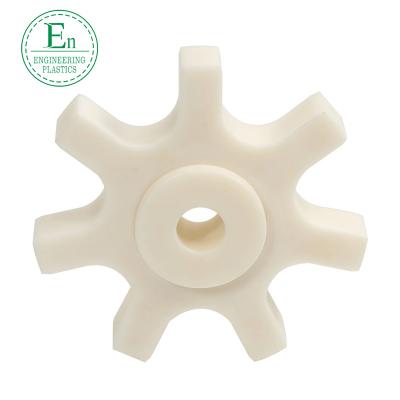 China Router Cutting CNC Nylon Machining Pa66 Wear Resistant Oily Nylon Gear for sale