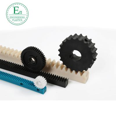 China Polietileno de nylon plástico del estante de engranaje del CNC del estante de la cadena que trabaja a máquina UPE en venta