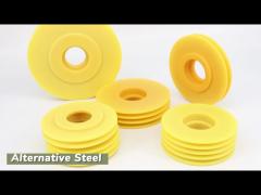Milling Plastic Cnc Machining Polyurethane PU Roller Bearing Wheel