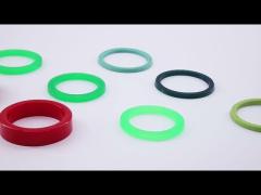Custom PU silicone O Ring wholesale PU rubber sealing transparent O Ring