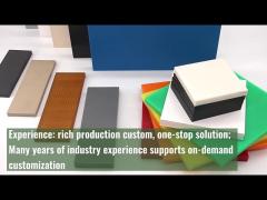 Customized HDPE sheet board plate wholesale abrasive resistance plastic HDPE board sheet plate