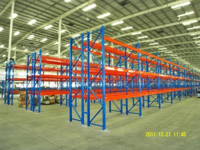 China Industrial Double - Deep Pallet Racking Systems For Distribution Centers for sale