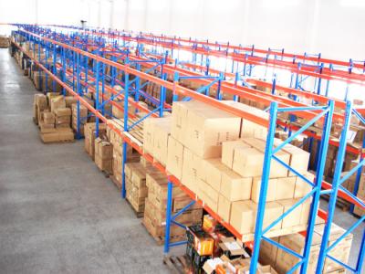 China 2000kg Two / Three Layers Selective Pallet Rack For Storage Carton Goods for sale