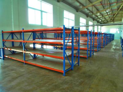 China Powder Coating Medium Duty Industrial Storage Racks With Steel Sheet Panel for sale