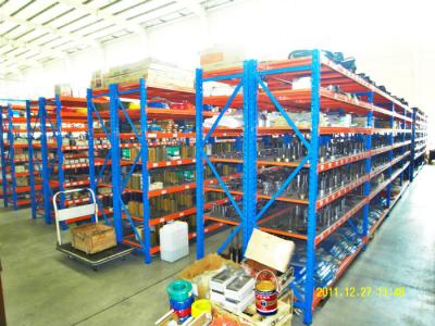 China Warehouse Storage Long Span Racking For Industrial Small Parts Handling for sale