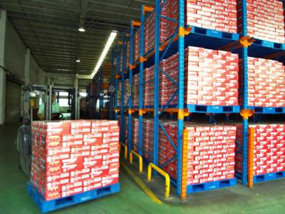 China Industrial Heavy Loading Drive In Pallet Rack Cold Rolled Racking for sale
