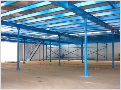 China Steel Structure Platform Storage Systems Office Mezzanine Floors for sale
