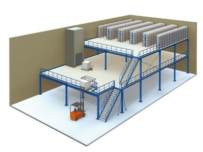 China 3 Levels Industrial Mezzanine Floors for sale