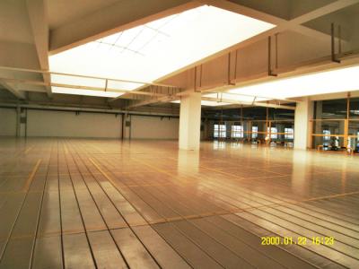 China Commercial Industrial Mezzanine Floors , Powder Coating Platform Floor System for sale