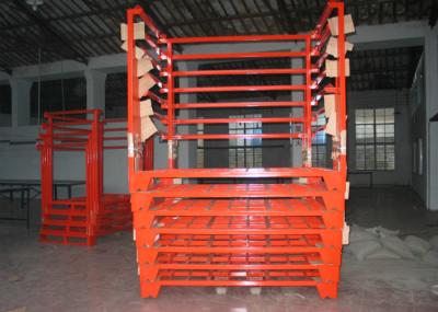 China Powder Coated Portable Stacking Racks For Storage Seasonal Goods for sale