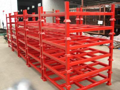 China Customised Adjustable Stacking Shipping Stack Rack With Steel Plate for sale