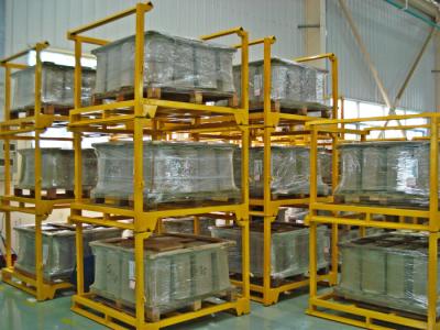 中国 棚、1000kg-2000kg を積み重ねる耐久の折りたたみパレット ポータブル 販売のため