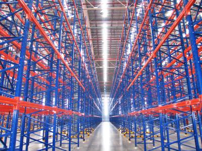 China Roll Formed / Structural Selective Pallet Racking For Palletized Storage for sale