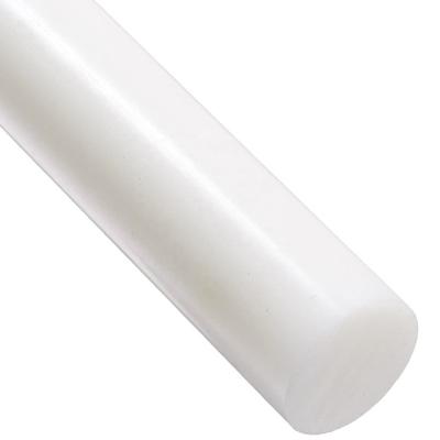 China Produtos de engenharia de plástico branco extrusão MC folha de bastão de nylon 100% virgem dura à venda