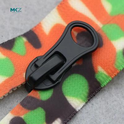 China Tent TPU Nylon #3 Heavy Duty Waterproof Zipper Color Printing for sale