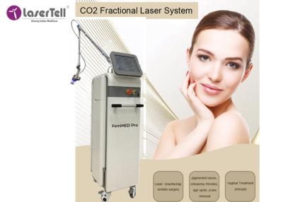 China Touch Screen Radio Frequency Co2 Laser Beauty Machine Marks Removal Acne Removal for sale