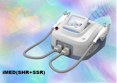 China 810 Permanent claro cosmético do equipamento SHR E do laser da remoção do cabelo do laser do diodo do nanômetro à venda