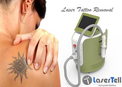 China 1064nm 532nm q switch nd yag laser treatment Tattoo Removal Machine 2 - 8mm Spot Size ABS Shell for sale