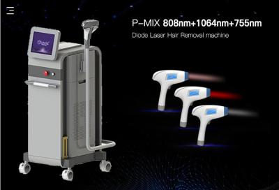 China Permanent 808nm Diode Laser Hair Removal Machine TUV MED CE Approved for sale