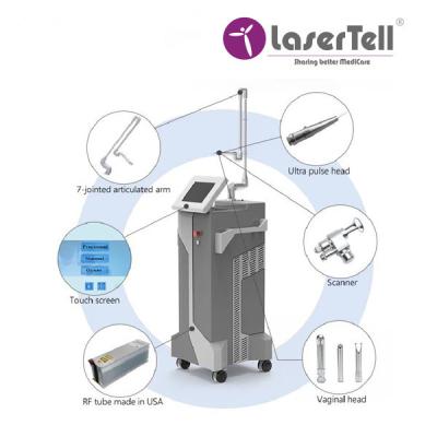 Chine Machine partielle de laser de CO2 stationnaire de rajeunissement de peau à vendre