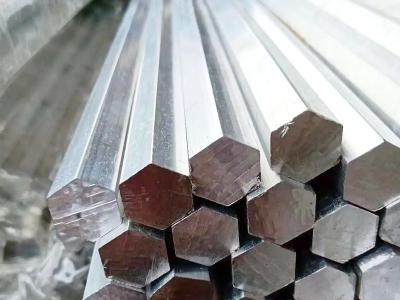 China OEM Heat Resistant Aluminum Extrusion Profiles 6063 T5 Hexagonal Aluminum Bar for sale
