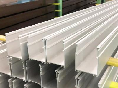 Chine L'extrusion en aluminium industrielle anodisée par coutume profile l'extrusion en aluminium de la cannelure 6063 V à vendre
