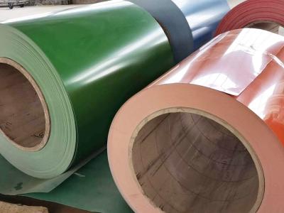 China Smooth Bright Color Coated Aluminum Coil 20-2400mm Width Prepainted Aluminum Coil for sale