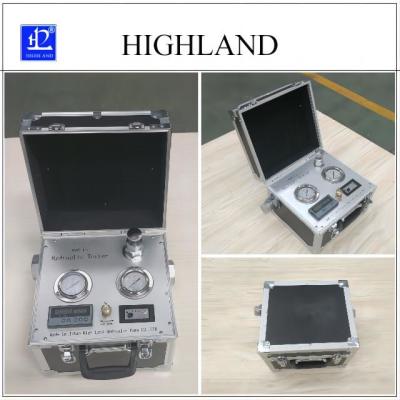 China Highland MYHT-1-4 Digital Portable Hydraulic Flow Meters 42Mpa Pressure for sale