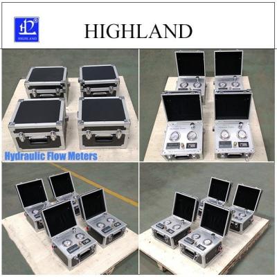 中国 HIGHLAND Precise Flow Measurement Hydraulic Tester Data Display For Cement Mixer 販売のため