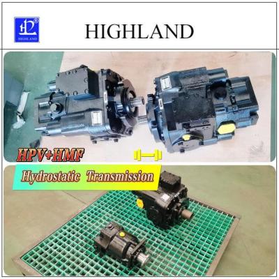 China Wheat Harvester Hydrostatic Transmission Manual Loading Cast Iron for sale